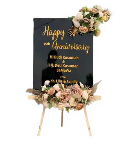 Papan Bunga Akrilik Bakipandeyan